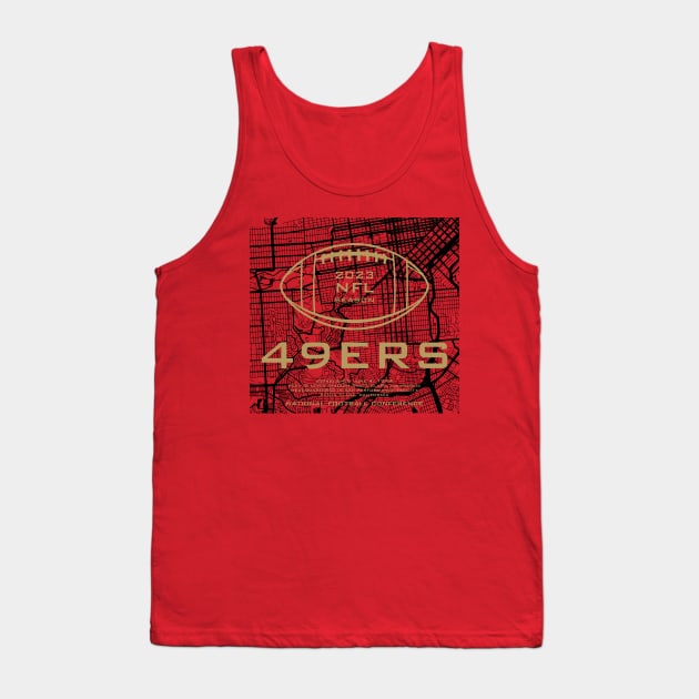 49ERS / 2023 Tank Top by Nagorniak